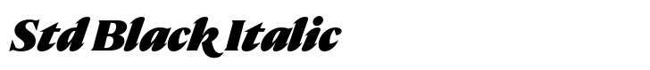 Nocturne Serif Std Black Italic