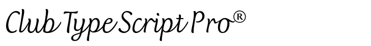 Club Type Script Pro®