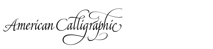 American Calligraphic