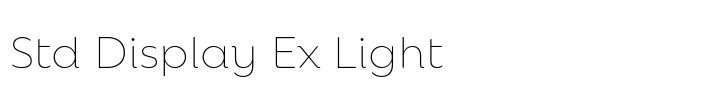 Rebrand Std Display Ex Light