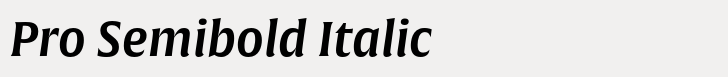 Alverata Pro Semibold Italic