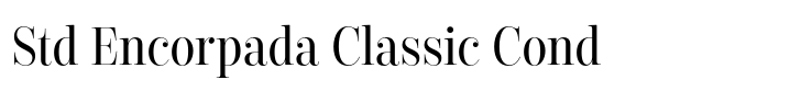 Encorpada Classic Condensed Std Encorpada Classic Cond