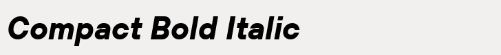 TT Hoves Pro Compact Bold Italic