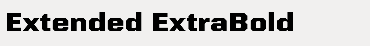 Kairos Sans Extended ExtraBold