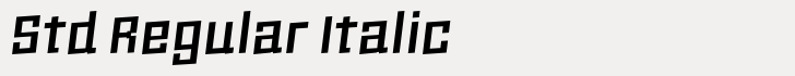 Milica Std Regular Italic
