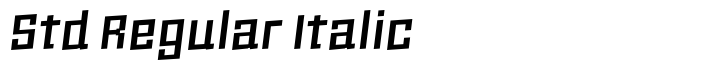 Milica Std Regular Italic