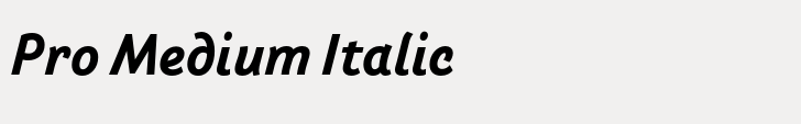 Arlette Pro Medium Italic