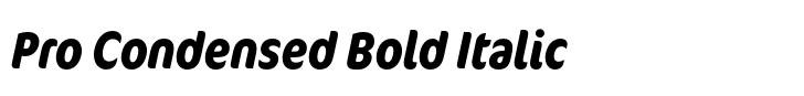 FF Cocon Pro Condensed Bold Italic