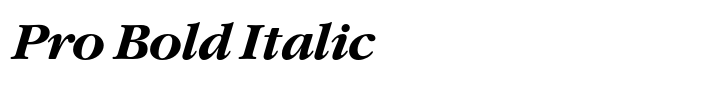 ITC Garamond Pro Bold Italic