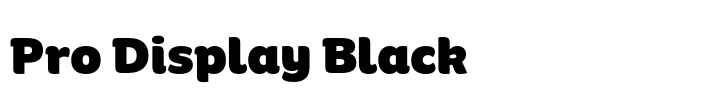 Binate Pro Display Black