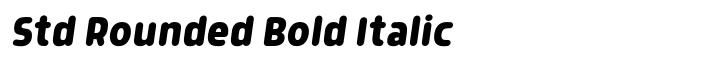 MORL Std Rounded Bold Italic