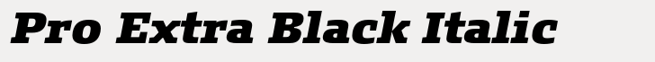 FF Signa Slab Pro Extra Black Italic