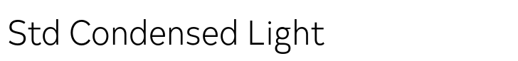 Typold Std Condensed Light