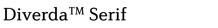 Diverda™ Serif